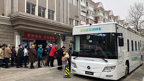 助力首都新冠疫苗接種工作，福田歐輝全國首款移動疫苗接種車上崗